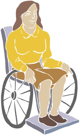 Woman in Wheelchair 3